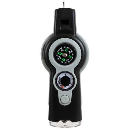 Compass Maclay, 7 in 1: compass, whistle, lupa, flashlight, mirror, thermometer, storage cell-6