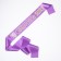 Tape "graduate", lilac atlas with a year 3D