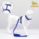 Kit for cats, width 1 cm, Osh 16.5-27 cm, fire 21-35 cm, leash 120 cm, blue