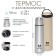 Thermos "Arctic", 101, 750 ml, d-5.1 cm, with a case, 24 hours, h-28.8 cm, d-8.1 cm, chrome
