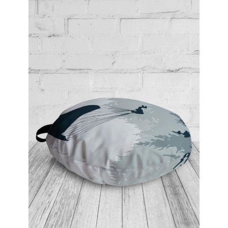 Pillow Siddle on the floor, size 52x52 cm-1