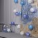 Garland “thread” 5 m with nozzles “Gray-green balls”, ip20, transparent thread, 20 LED, white glow, 220 V
