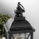Nightlight "Lantern with a lamp" black from batteries 35x13.5x13.5 cm