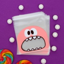 BOPP package with sticky tape, 
