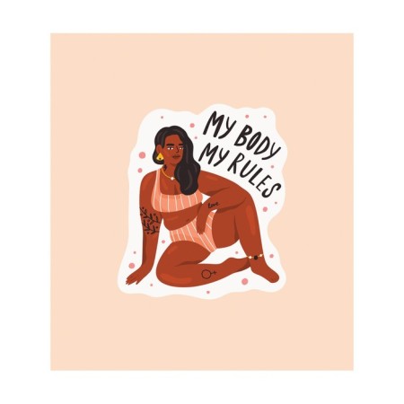 A set of napkins for setting the table “My Rules”, rectangular, size 32x46 cm, 4 pcs-2