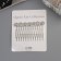 Hair crest "Medea" flowers, 7 × 4 cm, silver