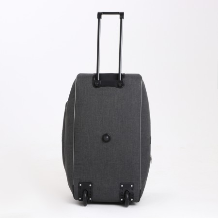 Road bag on wheels, a lightning department, with an increase, an outer pocket, the color is gray-3