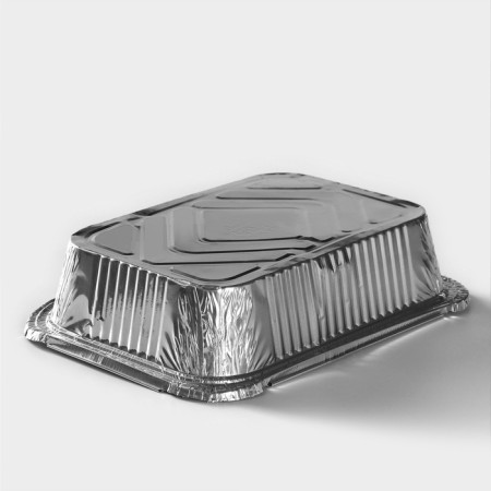 A set of foil for baking and baking shares, 2 l, 25.7 × 19 × 6.5 cm, 2 pcs-3