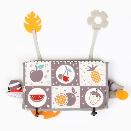 Developing folding rug with a book - rustle 3 in 1 "animals", crush me-10