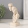 Souvenir Polystone Bust "Parents with the Baby" White in nettles 10x5x15.5 cm