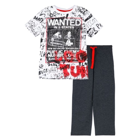 Pajama for the boy PlayTode: T -shirt and trousers, height 116 cm-3