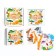 A board game to reaction and attention "Dubbl in a square. Zoo ", 55 cards, 7+