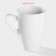 Coramic deed COFFEE BREAK, 300 ml, white color