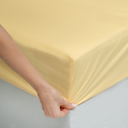Gum sheet "Era", size 200x180x25 cm, yellow color-2