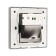 Built-in lamp for the stairs, NL-39, engine sensor, 1.5 W, 60 lm, 6500k, black