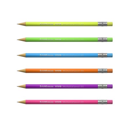 Set of pencil mechanical Erichkrause "Vivo", NV, Grifel D = 0.5 mm, 20 sections, in a package, mix-7