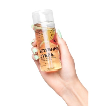 Massage oil with pheromones of the little streaming gouve, 150 ml-3