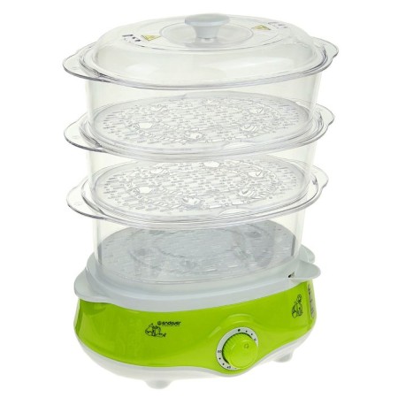 ANDEVER VITA-171 steamer, electric, 1000 watts, 11 l, 3 tiers, white-green
