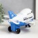 Piggy bank Plastic "Airplane" Code lock, sound AA 31x33.5x19 cm
