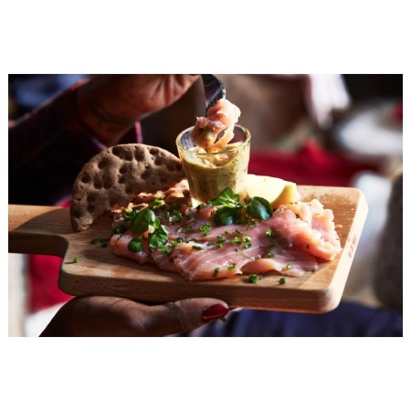 Defense and serving wooden board "Proppmatt", Beech, 30x15 cm-6