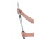 The handle of aluminum telescopic clicking, 100-180 cm