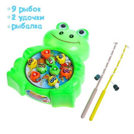 Clockwork fishing "Animals", mix-3