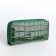Women's wallet on lightning, green color