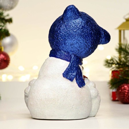 Figure "Snowman in a hat" 12x9x18cm-2