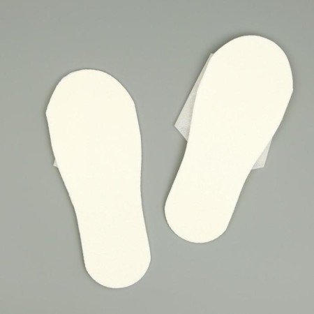 Disposable slippers standard light, milk / white, 42 p.-4