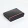 Male purse for magnet, clip for bills, separation for SIM cards, black color