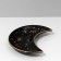 Starfish for jewelry Universal "crescent", 9.5 × 8 × 1.5 cm, black color
