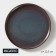 Porcelain dining plate Magistro Garland, D = 22.5 cm, blue color
