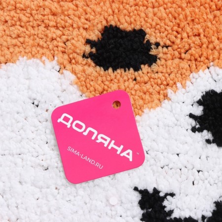 Corgi Dolyana Rug for House, 50 × 40 cm, Orange color-4