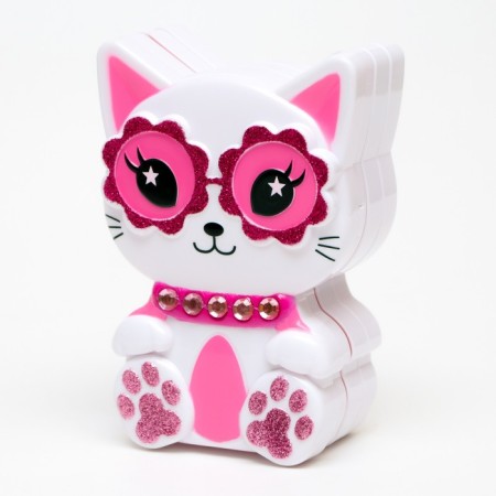 Cosmetics set for girls "cat", 3 layers-3