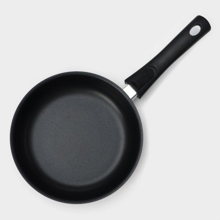 Pan "Tradition", D = 22 cm, glass cover, removable handle, anti -stick coating, black color-3