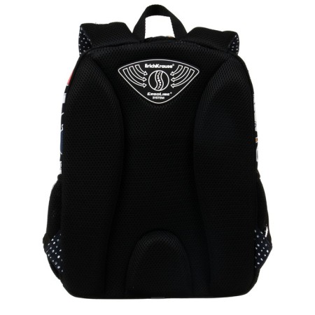 School backpack Erich Krause ergoline 15l, 39 x 28 x 14 cm, ergonomic back, Funny Kittens 56779-5