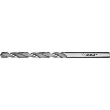 Bison drill, steel P6M5, cylindrical shank, 4.9 x 86 mm, class in