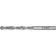 Bison drill, steel P6M5, cylindrical shank, 4.9 x 86 mm, class in