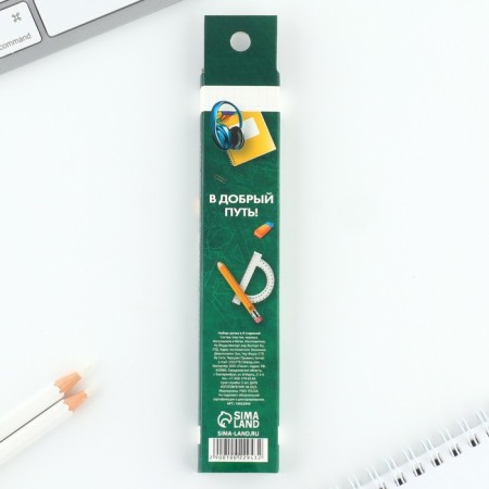 PET WRITE ARREN OF THE STARTS 9 rods "School graduate" Blue Paste, gel 0.5 mm set-5