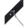 Pecado BDSM collar, genuine leather, black color