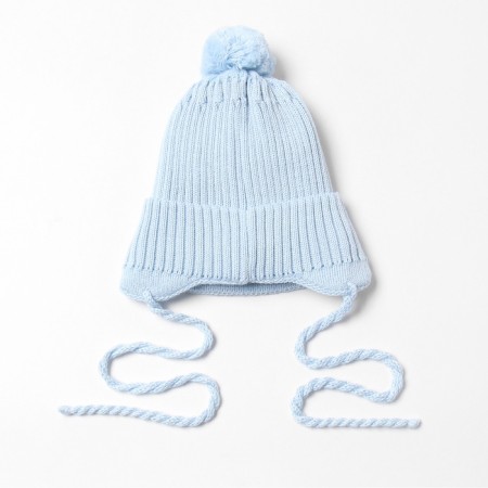 Children's hat minku, size 42-44, blue color-5