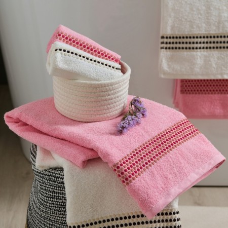 Trick Lovelife towel “Adagio” 30x50 cm, pink, 100% cotton 450 g/m2-6