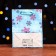 Laminated "Multi -colored snowflakes" 11.5 x 14.5 x 6 cm