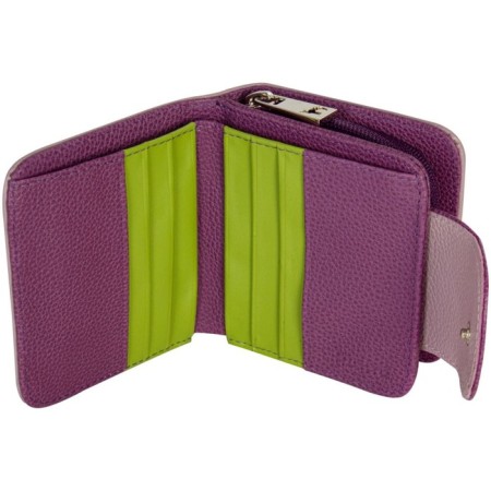 Gift set, wallet 10x10.5x3.5cm /Key of 14x5x4.5cm, lilac color-2