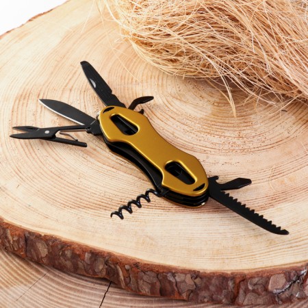 Swiss knife 8B1, gold-1