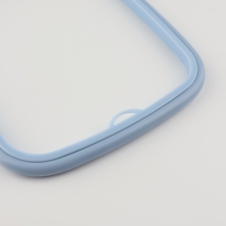 Embroidery hoops, flexible rectangle, 22 × 18 cm, blue color-1