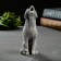 Souvenir "Wolf sitting, howl" 10.2cm