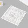 Plastic stencil "Texture" 15x15 cm