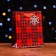 Laminated "red quarterdrate" package 11.5 x 14.5 x 6 cm