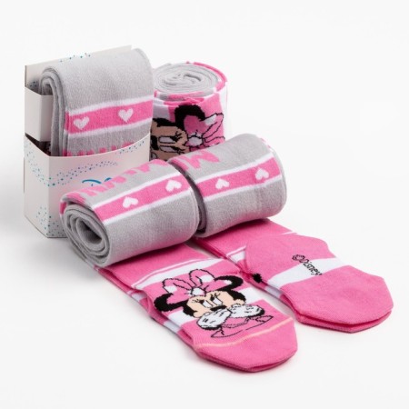 Children's tights "Minnie", Minnie Mouse, height 92-98 cm, color gray color-6